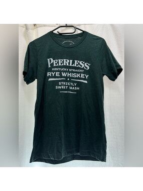 Peerless Kentucky Straight Rye Whiskey Grey T Shirt